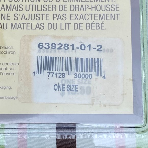 Baby GAP Organic Cotton Stripes Fitted Crib Sheet - Picture 12 of 12